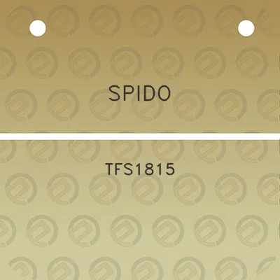 spido-tfs1815