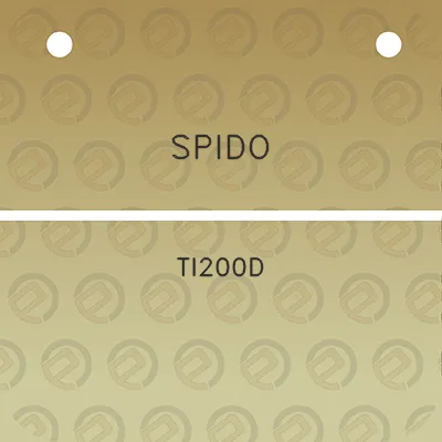 spido-ti200d