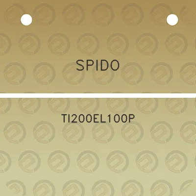 spido-ti200el100p