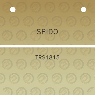 spido-trs1815