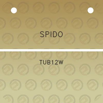 spido-tub12w