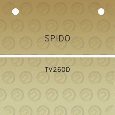 spido-tv260d