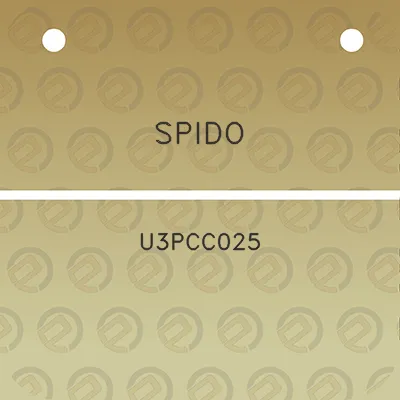 spido-u3pcc025