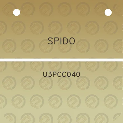 spido-u3pcc040