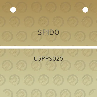 spido-u3pps025