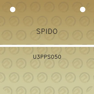 spido-u3pps050