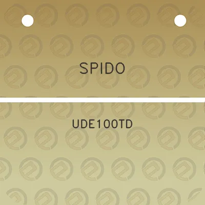 spido-ude100td