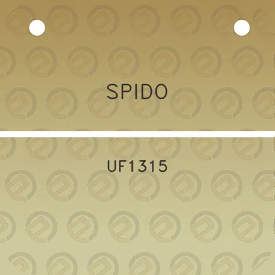 spido-uf1315