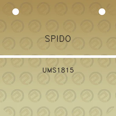 spido-ums1815