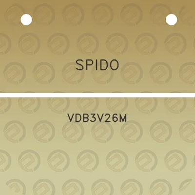 spido-vdb3v26m