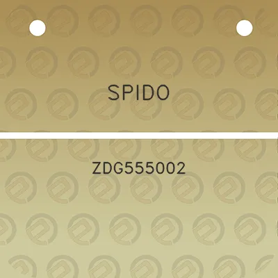 spido-zdg555002