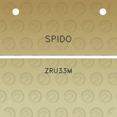 spido-zru33m