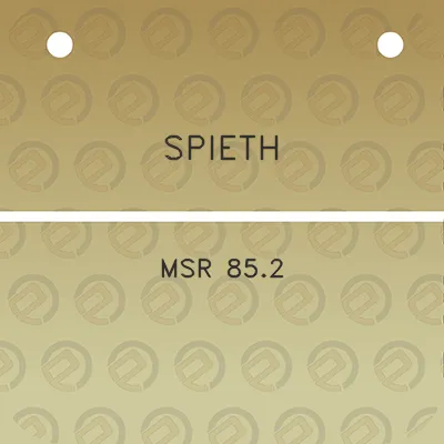 spieth-msr-852