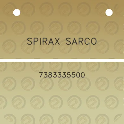 spirax-sarco-7383335500