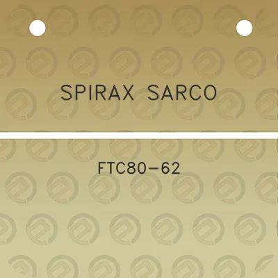 spirax-sarco-ftc80-62