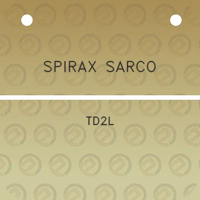 spirax-sarco-td2l