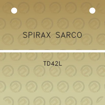 spirax-sarco-td42l