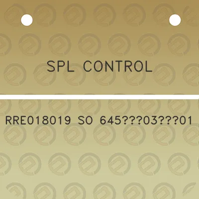 spl-control-rre018019-so-6450301