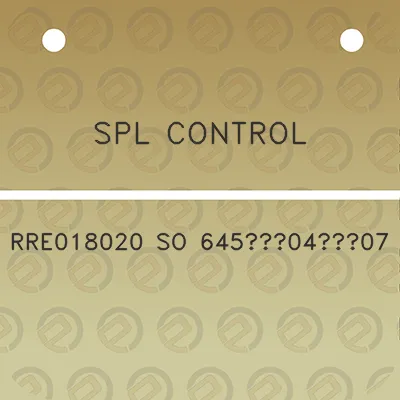 spl-control-rre018020-so-6450407