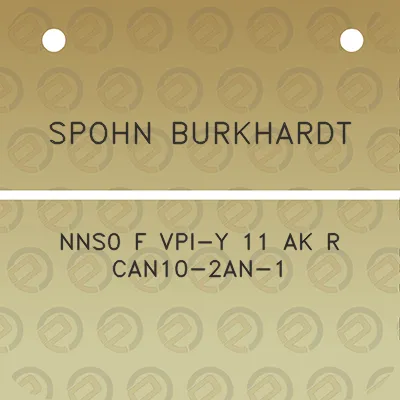 spohn-burkhardt-nns0-f-vpi-y-11-ak-r-can10-2an-1