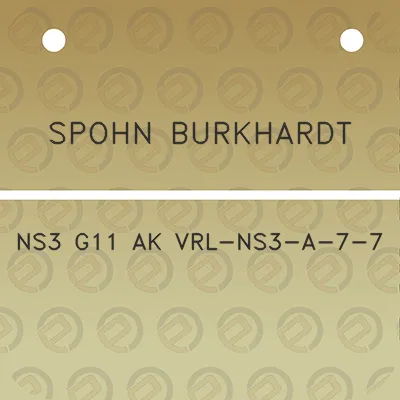 spohn-burkhardt-ns3-g11-ak-vrl-ns3-a-7-7