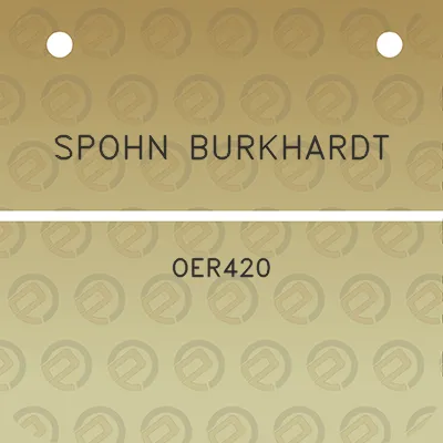 spohn-burkhardt-oer420