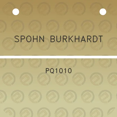 spohn-burkhardt-pq1010