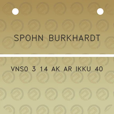 spohn-burkhardt-vns0-3-14-ak-ar-ikku-40