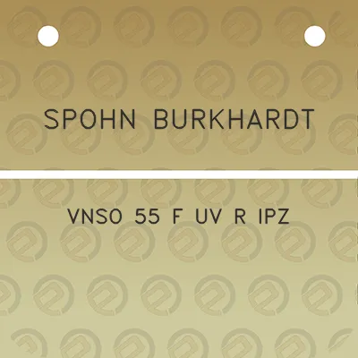 spohn-burkhardt-vnso-55-f-uv-r-ipz