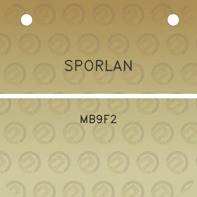 sporlan-mb9f2