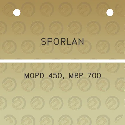 sporlan-mopd-450-mrp-700