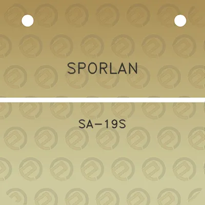 sporlan-sa-19s