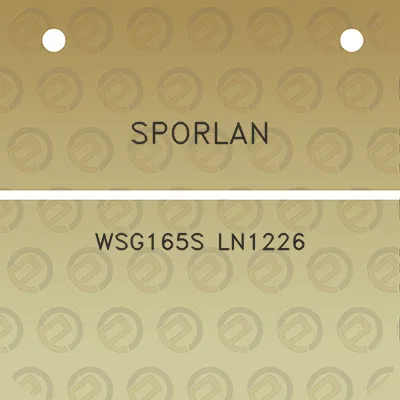 sporlan-wsg165s-ln1226