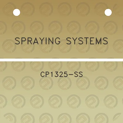 spraying-systems-cp1325-ss