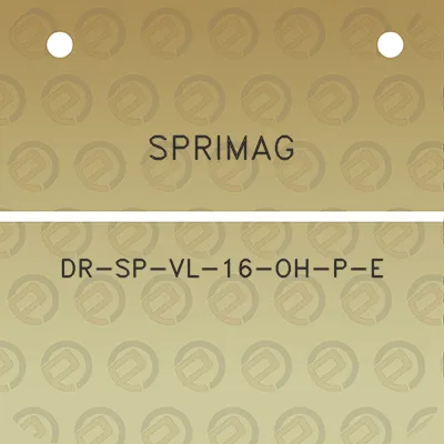 sprimag-dr-sp-vl-16-oh-p-e