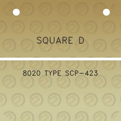 square-d-8020-type-scp-423