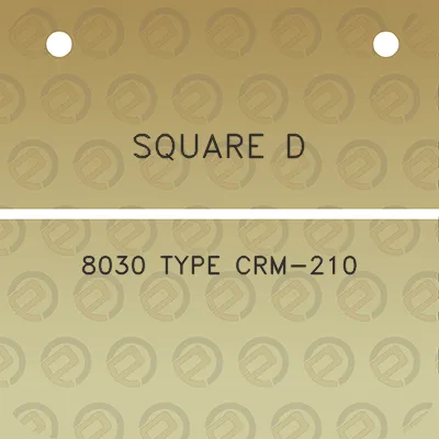 square-d-8030-type-crm-210