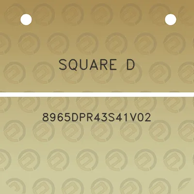 square-d-8965dpr43s41v02