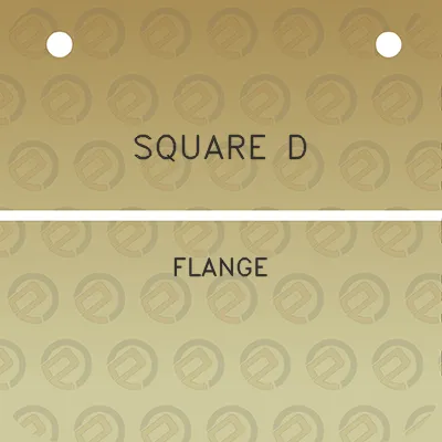 square-d-flange