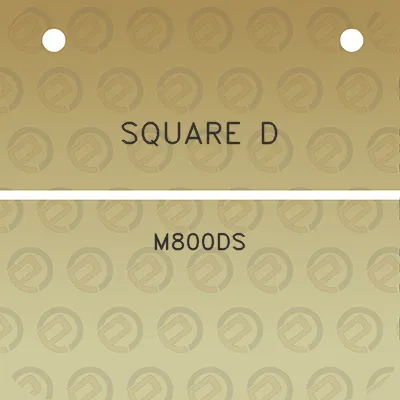 square-d-m800ds