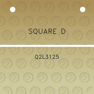 square-d-q2l3125