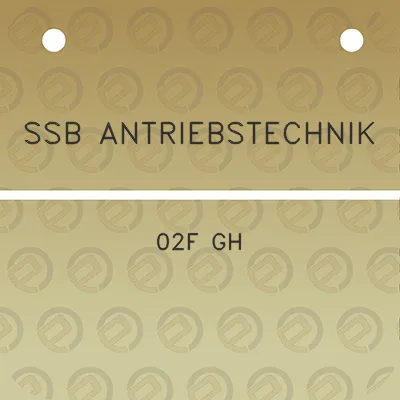 ssb-antriebstechnik-02f-gh