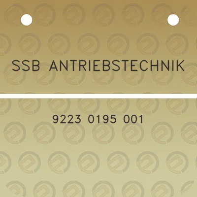 ssb-antriebstechnik-9223-0195-001