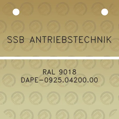 ssb-antriebstechnik-ral-9018-dape-09250420000