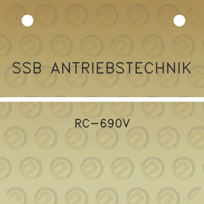 ssb-antriebstechnik-rc-690v