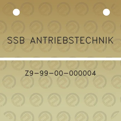 ssb-antriebstechnik-z9-99-00-000004