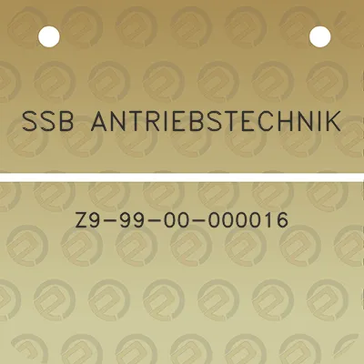 ssb-antriebstechnik-z9-99-00-000016