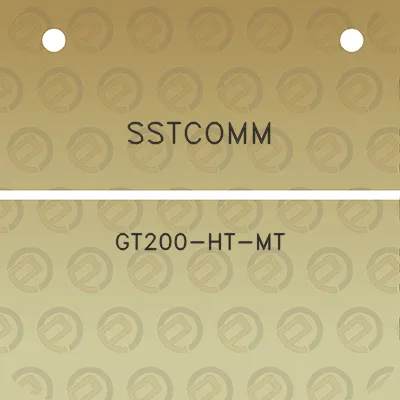 sstcomm-gt200-ht-mt