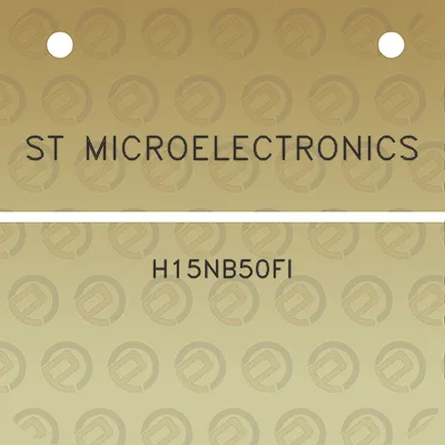 st-microelectronics-h15nb50fi