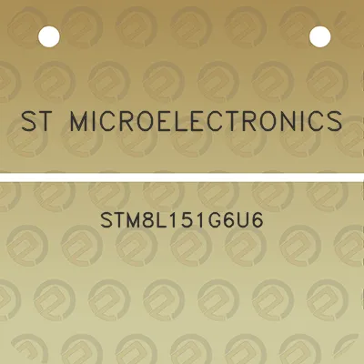 st-microelectronics-stm8l151g6u6